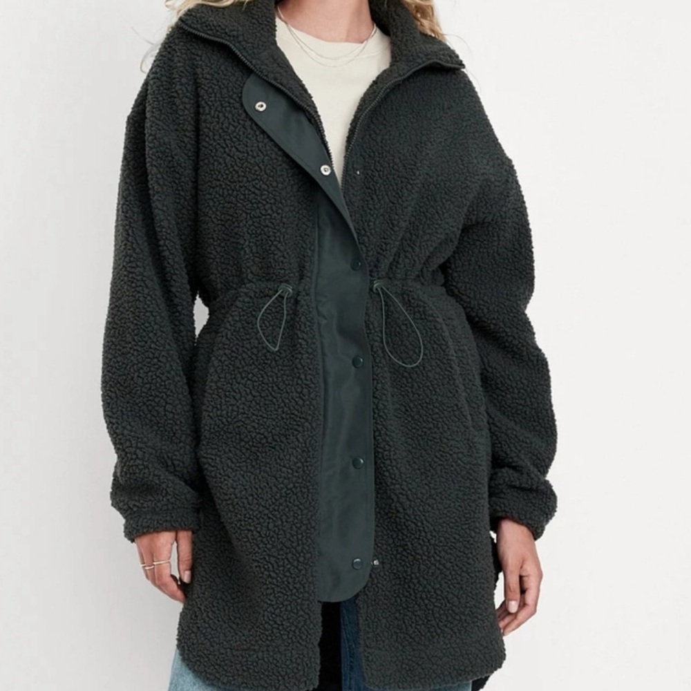 Old Navy Sherpa long jacket